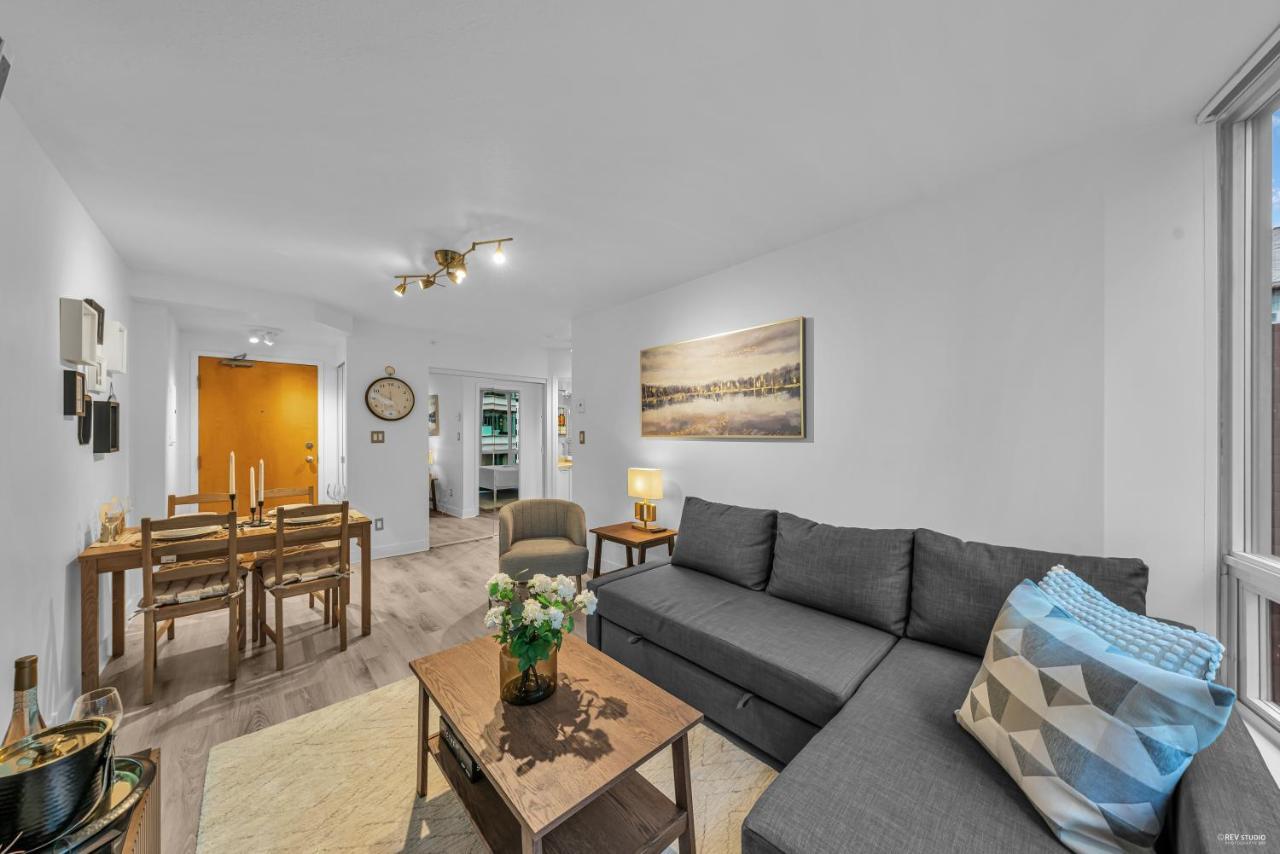 1-Br Condo In Downtown Coal Harbour With Parking And City Views Vancouver Eksteriør bilde